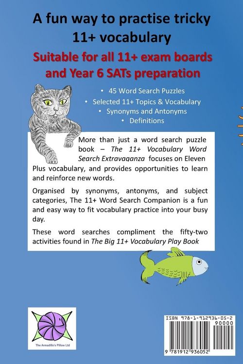 Produktbild: The 11+ Vocabulary Word Search Extravaganza