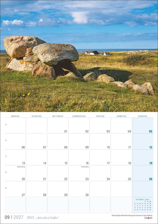 Produktbild: Sylt &hellip; wie ich es liebe Kalender 2027