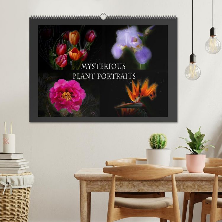 Produktbild: Mysterious plant portraits (Wall Calendar 2026 DIN A2 landscape), CALVENDO 12 Month Wall Calendar