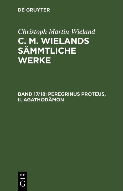 Produktbild: Peregrinus Proteus, II. Agathod&auml;mon