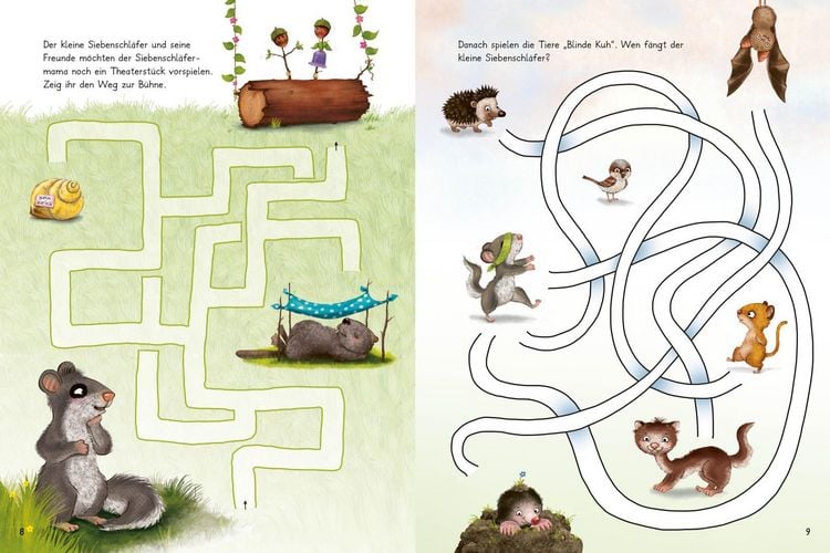 Produktbild: Der kleine Siebenschl&auml;fer: Zeig mir den Weg durchs Labyrinth!