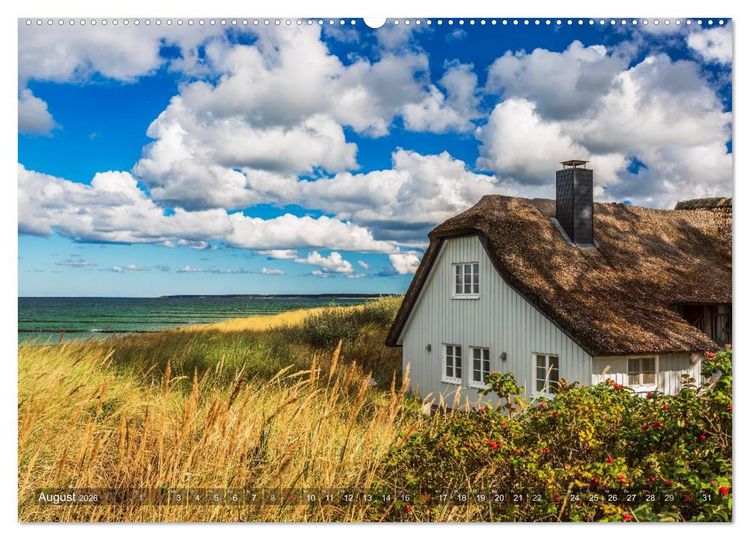 Produktbild: Stimmungsvolle Ostseek&uuml;ste 2026 (hochwertiger Premium Wandkalender 2026 DIN A2 quer), Kunstdruck in Hochglanz