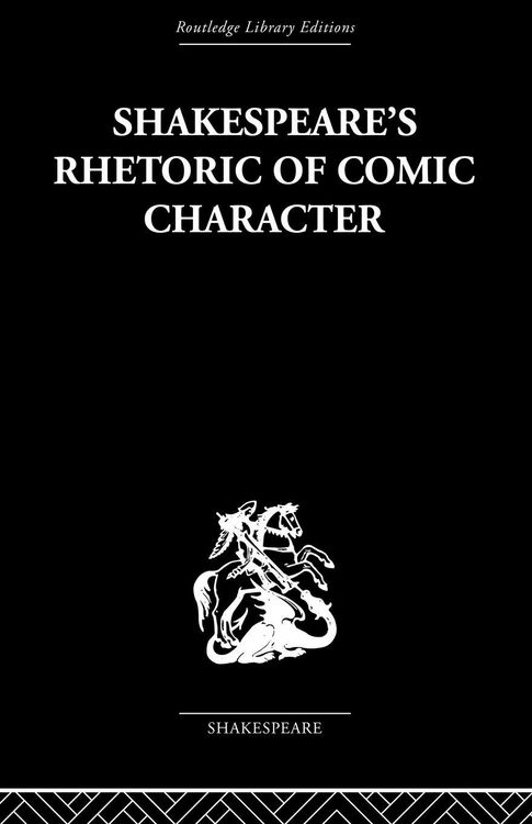Produktbild: Shakespeare's Rhetoric of Comic Character