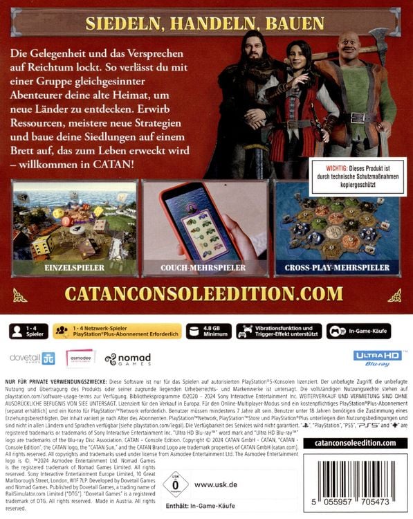 Produktbild: Catan - Console Edition