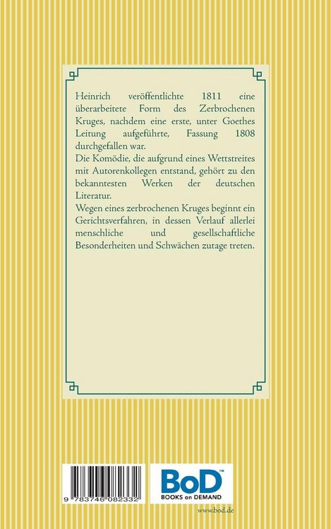 Produktbild: Der zerbrochene Krug
