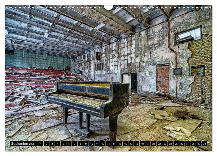 Produktbild: Chernobyl - The exclusion zone (Wall Calendar 2026 DIN A3 landscape), CALVENDO 12 Month Wall Calendar