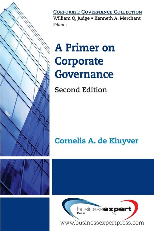 Produktbild: A Primer on Corporate Governance, Second Edition