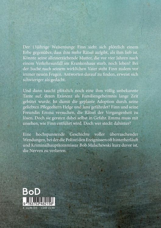 Produktbild: Finn und die R&auml;tsel der Vergangenheit