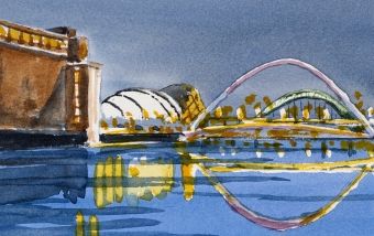 Produktbild: Watercolor Mixing Deck: Architecture