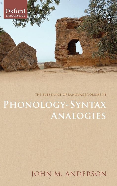 Produktbild: Phonology-Syntax Analogies