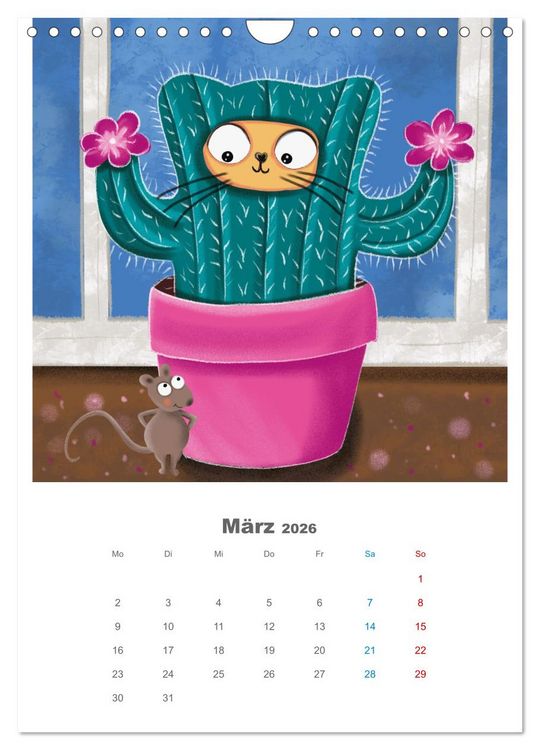 Produktbild: LEOPOLD DER DRITTE - Ein Kater mit ganz viel Charme (Wandkalender 2026 DIN A4 hoch), CALVENDO Monatskalender