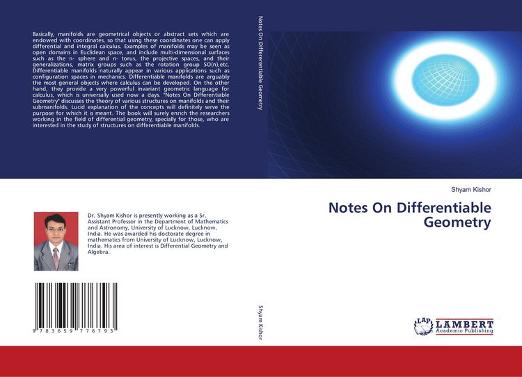 Produktbild: Notes On Differentiable Geometry