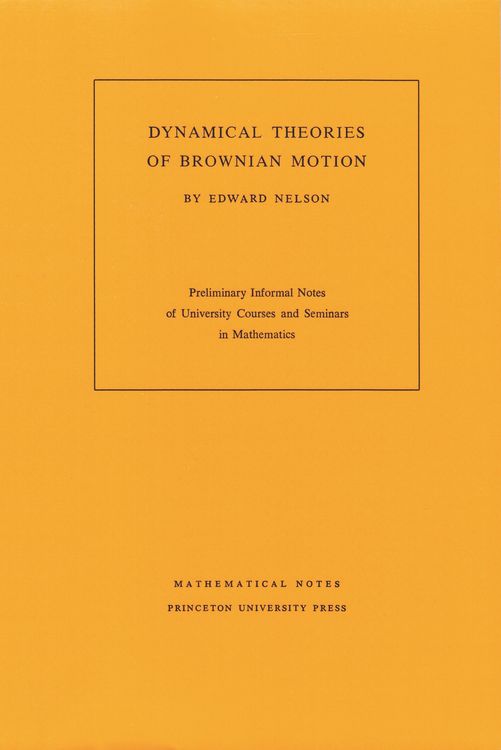 Produktbild: Dynamical Theories of Brownian Motion