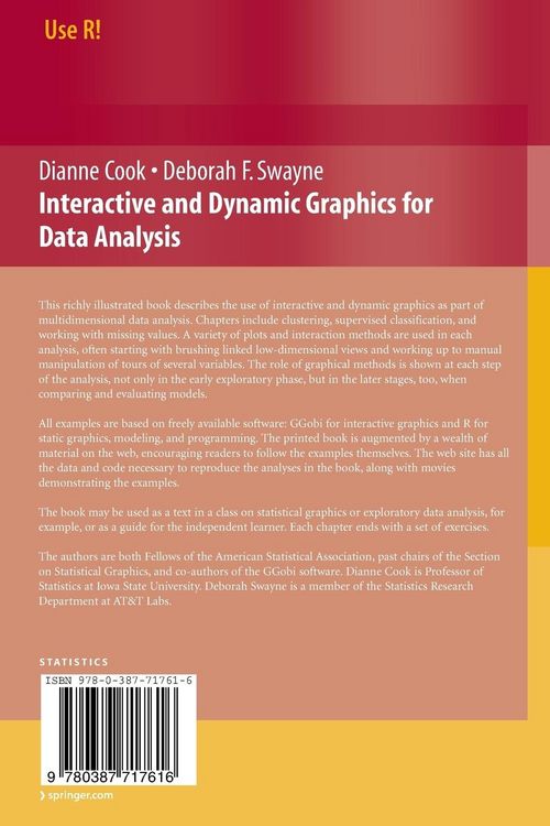Produktbild: Interactive and Dynamic Graphics for Data Analysis
