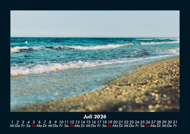 Produktbild: Str&auml;nde der Welt 2026 Fotokalender DIN A5