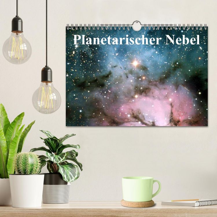 Produktbild: Planetarischer Nebel (Wandkalender 2026 DIN A4 quer), CALVENDO Monatskalender