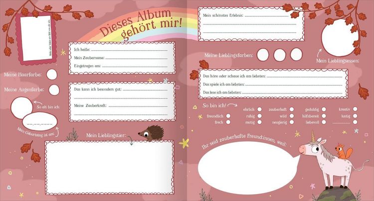 Produktbild: Ein Einhorn namens Oktober &ndash; Meine Freunde