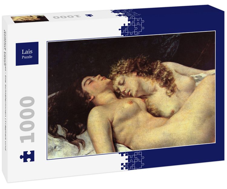 Produktbild: Lais Puzzle Gustave Courbet - Die Schl&auml;ferinnen (Tr&auml;gheit und Wollust), Detail 1000 Teile