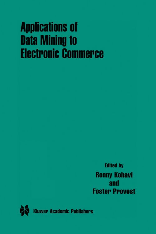Produktbild: Applications of Data Mining to Electronic Commerce