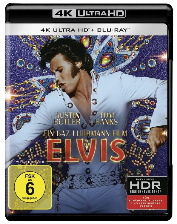 Produktbild: Elvis (4K Ultra HD) (+ Blu-ray 2D)