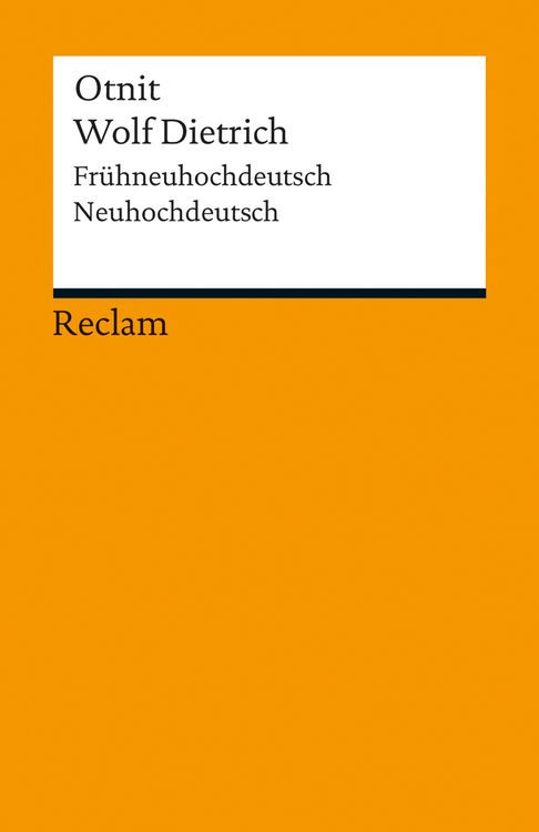 Produktbild: Otnit. Wolf Dietrich