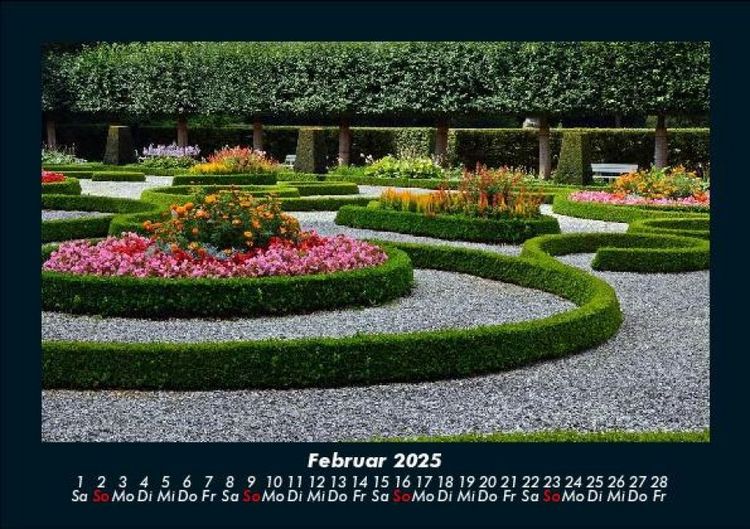 Produktbild: Blumenkalender 2025 Fotokalender DIN A5
