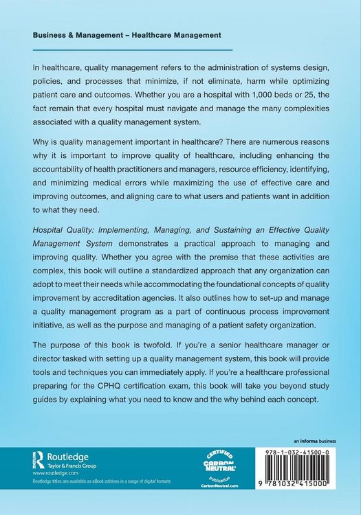 Produktbild: Hospital Quality