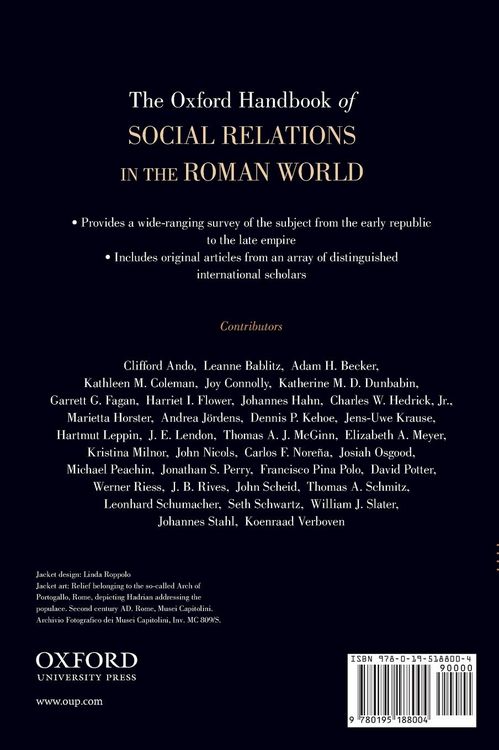 Produktbild: OHB SOC RELAT ROMAN WORLD OHBK C