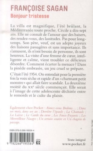 Produktbild: Sagan, F: Bonjour tristesse