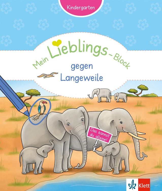 Produktbild: Klett Mein Lieblings-Block gegen Langeweile
