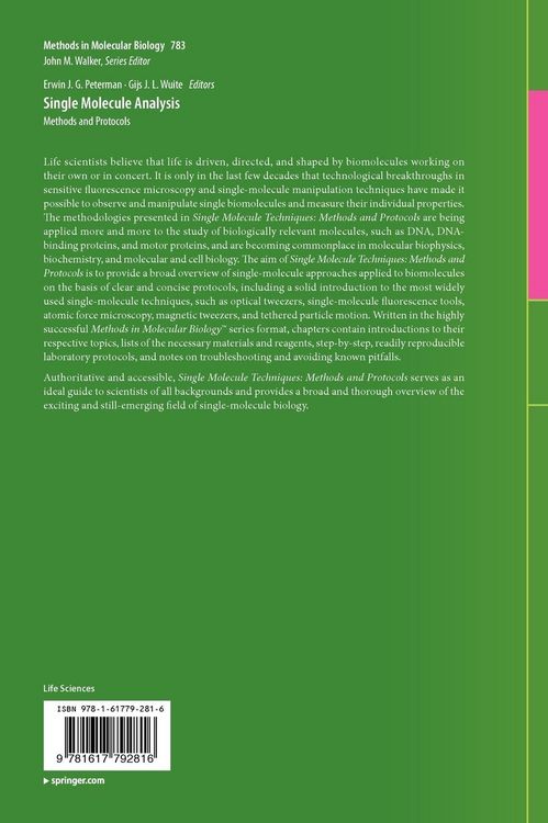 Produktbild: Single Molecule Analysis