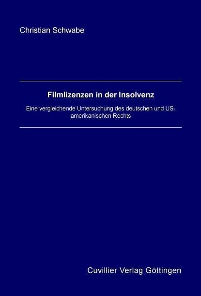 Produktbild: Filmlizenzen in der Insolvenz