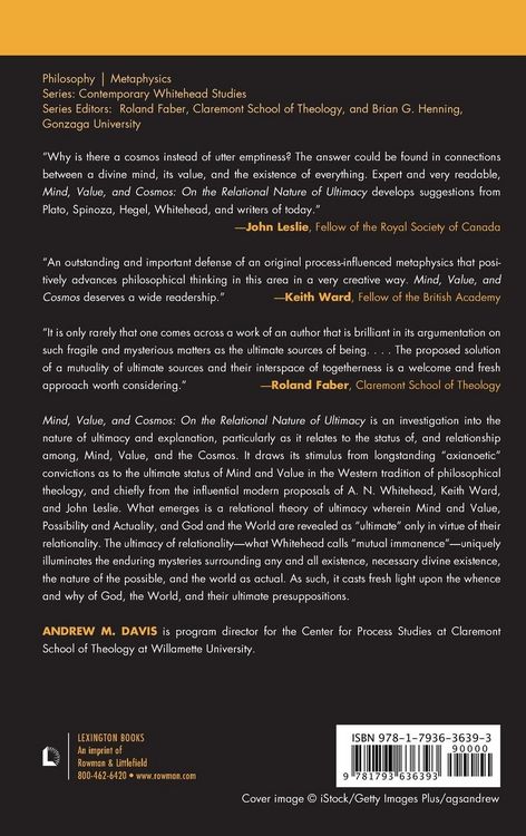 Produktbild: Mind, Value, and Cosmos