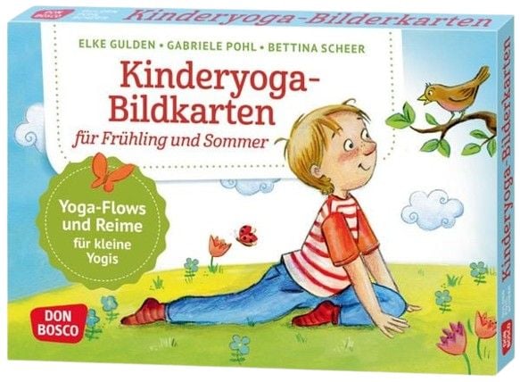 Produktbild: Kinderyoga-Bildkarten f&uuml;r Fr&uuml;hling und Sommer