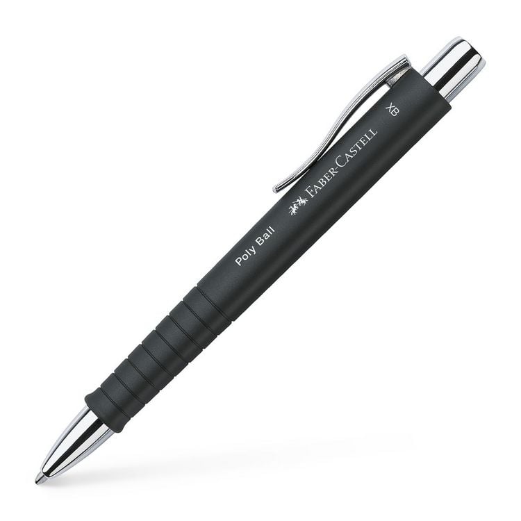 Produktbild: Faber-Castell Kugelschreiber Poly Ball XB schwarz