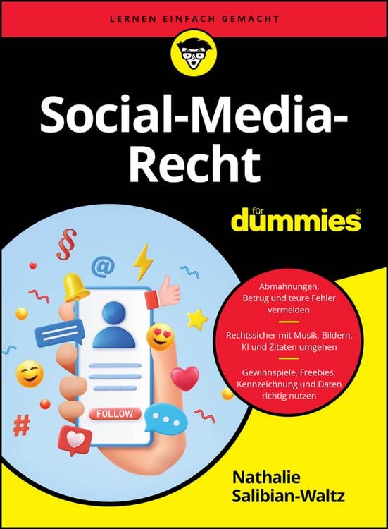 Bild vom Artikel Social Media Recht für Dummies vom Autor Nathalie Salibian-Waltz
