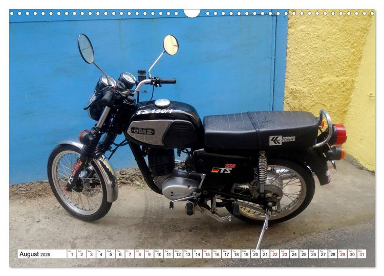 Produktbild: The Legendary MZ (Wall Calendar 2026 DIN A3 landscape), CALVENDO 12 Month Wall Calendar