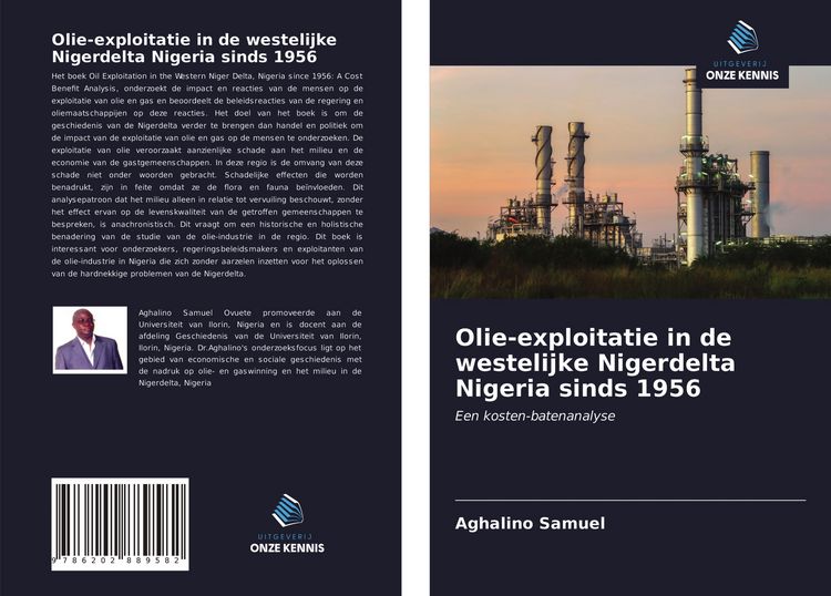 Produktbild: Olie-exploitatie in de westelijke Nigerdelta Nigeria sinds 1956