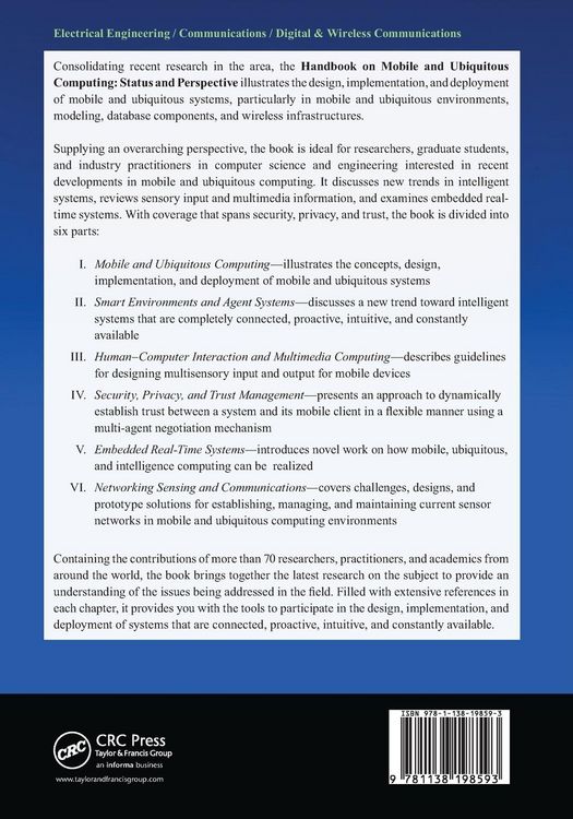 Produktbild: Handbook on Mobile and Ubiquitous Computing