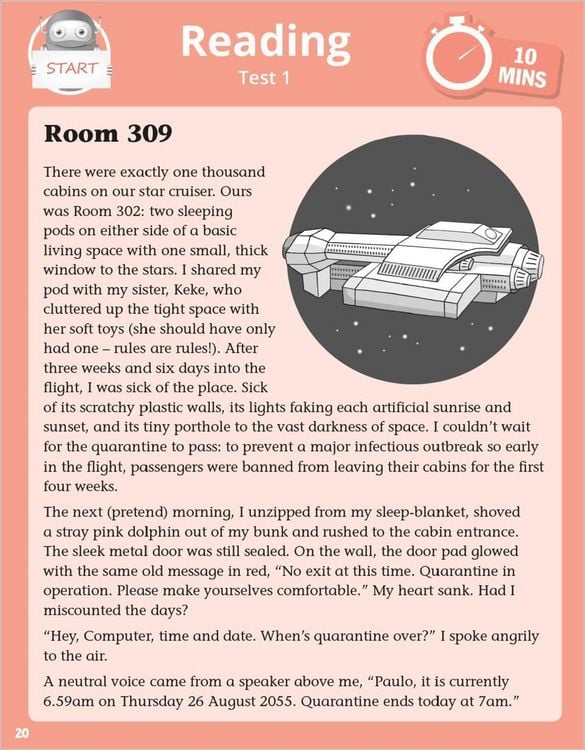 Produktbild: Grammar, Reading & Maths 10-Minute Tests Ages 9-10