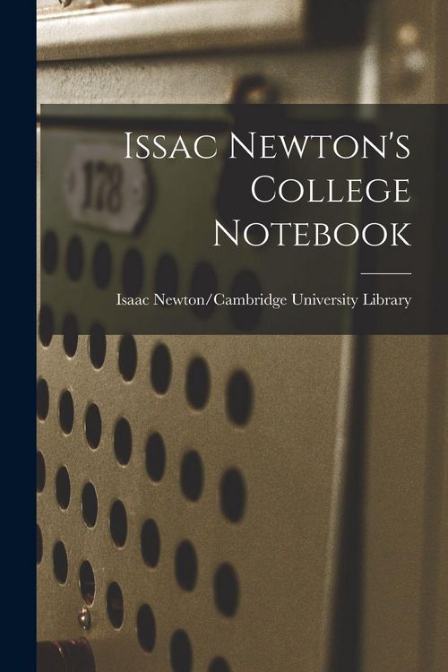 Produktbild: Issac Newton's College Notebook