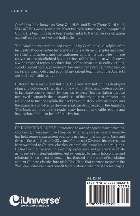Produktbild: Confucius Analects (&iquest;&iquest;)