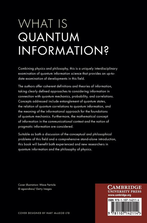 Produktbild: What is Quantum Information?