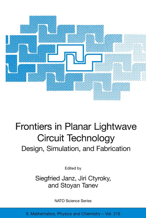 Produktbild: Frontiers in Planar Lightwave Circuit Technology