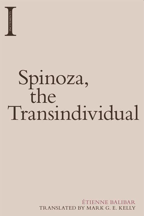 Produktbild: Spinoza, the Transindividual