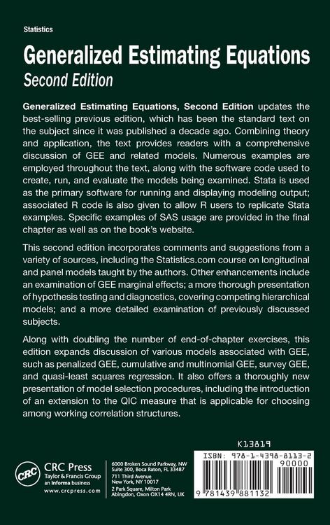 Produktbild: Generalized Estimating Equations