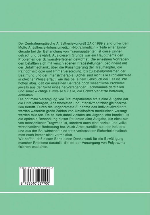 Produktbild: Der Schwerstverletzte