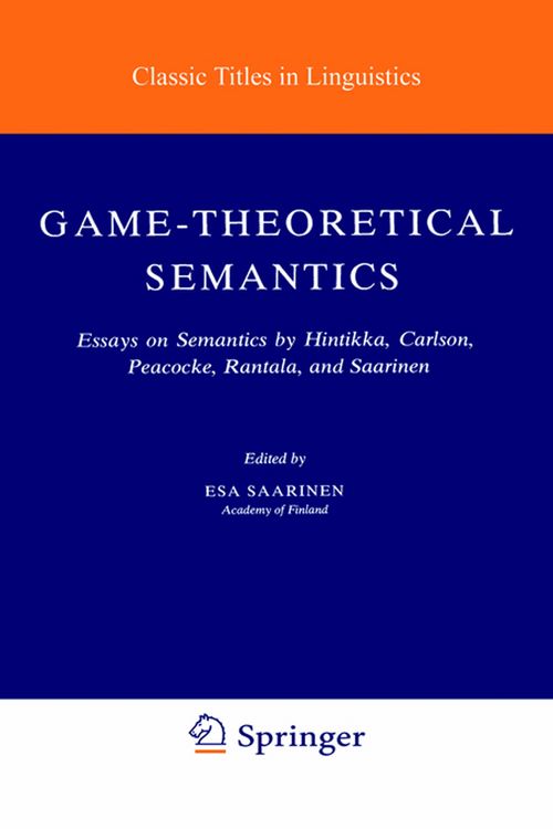 Produktbild: Game-Theoretical Semantics