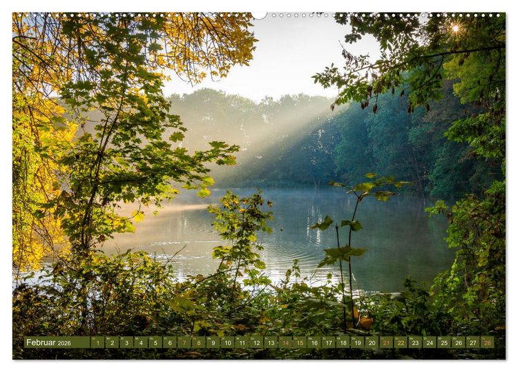 Produktbild: Herbst im Dieskauer Park (Wandkalender 2026 DIN A2 quer), CALVENDO Monatskalender