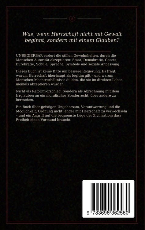 Produktbild: Unregierbar